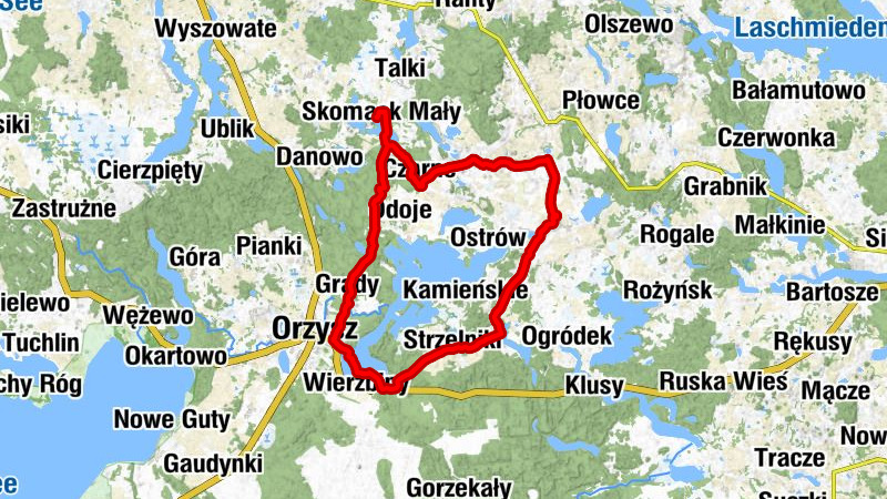 Skomack Mały - Okrągłe - Czarne - Orzysz