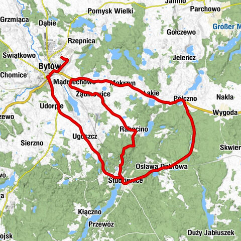 Bytów - Ugoszcz - Kościół pw. Świętej Marii Magdaleny - Kościół Trójcy Świętej