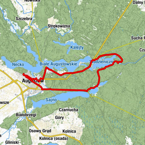 Borki - Augustów - Zarzecze - Kościół Zielonoświątkowy w Augustowie