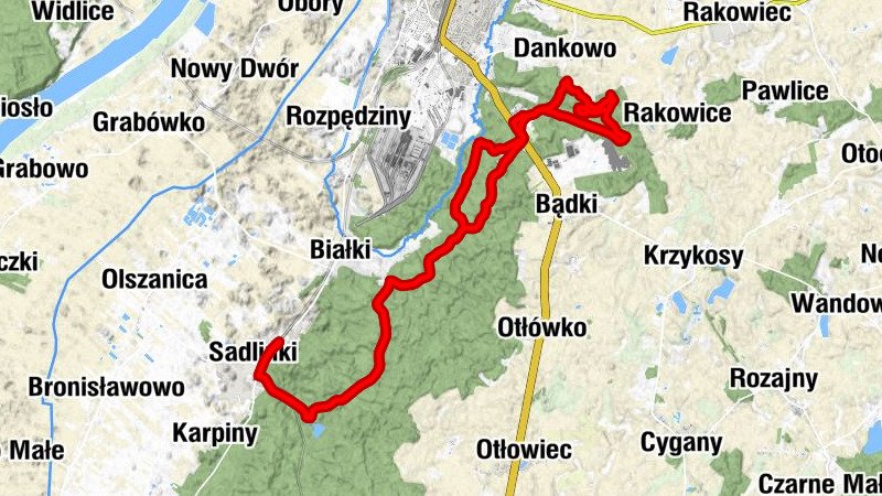 Sadlinki - Bogusze - Kwidzyn