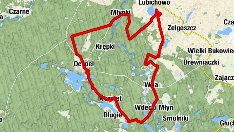 Ocypel - Osiedle Zielony Zakątek - Młynki - powiat starogardzki