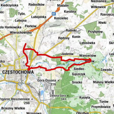 Józefka - Zajazd Jurajski - Sanktuarium Świętego Ojca Pio - kaplica cmentarna pw. św. Wojciecha
