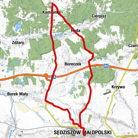 Stara Wieś - Sędziszów Małopolski - Kościół pw. Narodzenia Najświętszej Maryi Panny - Kamionka