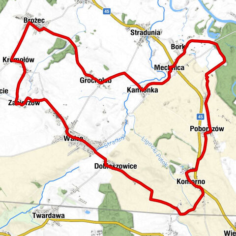 Brożec - Kościół parafialny pw. św. Walentego - Kaplica wotywna - Bavaria