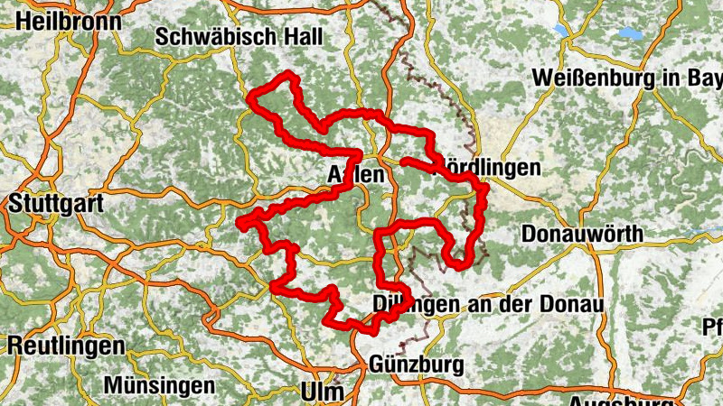 Motorrad- und Oldtimertour - Tour 9 "Auf den Spuren der Burgen, Schlösser und Ruinen"