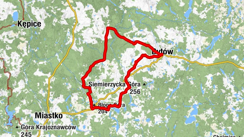 Bytów - Kościół pw. Świętego Michała Archanioła - Kościół pw. Miłosierdzia Bożego - Kościół pw. Najświętszego Serca Jezusa