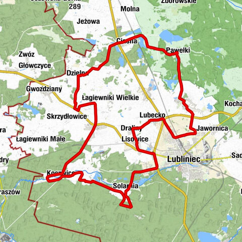Lisowice - Kościół pw. Świętej Katarzyny - Kochcicka Górka - Kościół pw. Wniebowzięcia Najświętszej Maryi Panny