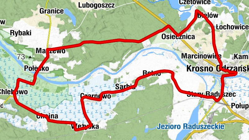 Krosno Odrzańskie - Srebrna Góra - Bielów - Kościół św. Józefa Oblubieńca NMP