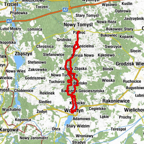 Nowy Tomyśl - Dora - Kościół pod wezwaniem świętego Wojciecha