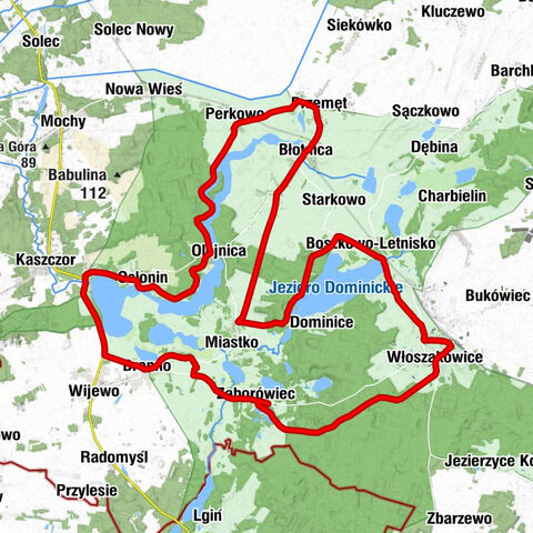 Zaborówiec - Kaplica dojazdowa - Kościół pw. św. Apostołów Piotra i Pawła - Kościół pw. św. Jadwigi