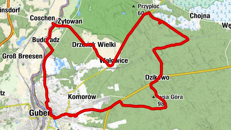 Gubin - Góra Śmierci - Kościół pw. Trójcy Świętej - Guben