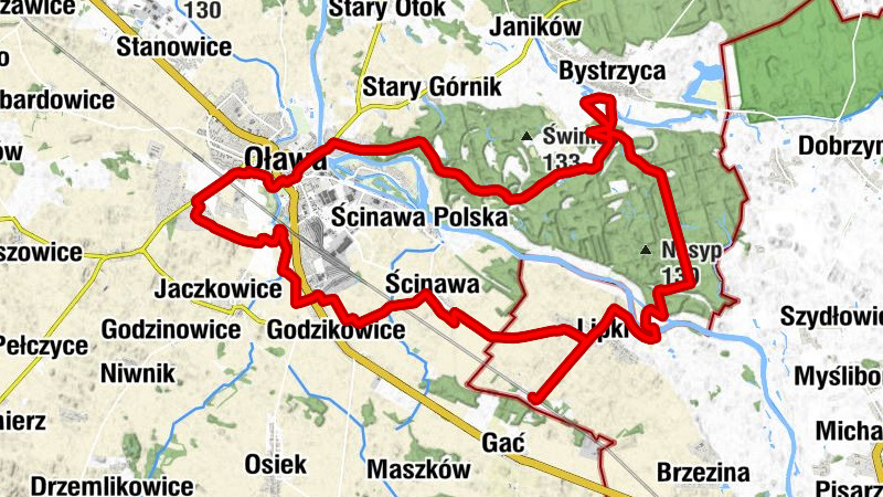 powiat brzeski - Lipki - Oława - Kościół pw. Świętego Rocha