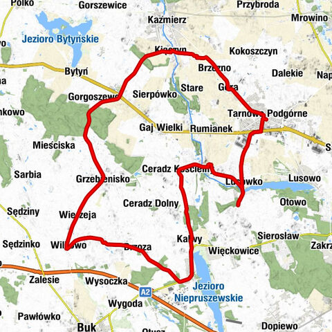Tarnowo Podgórne - Góra - Brzezno - Kiączyn