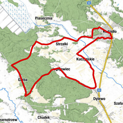 Kadzidło - Kościół pw. Ducha Świętego - Szwed - Strzałki