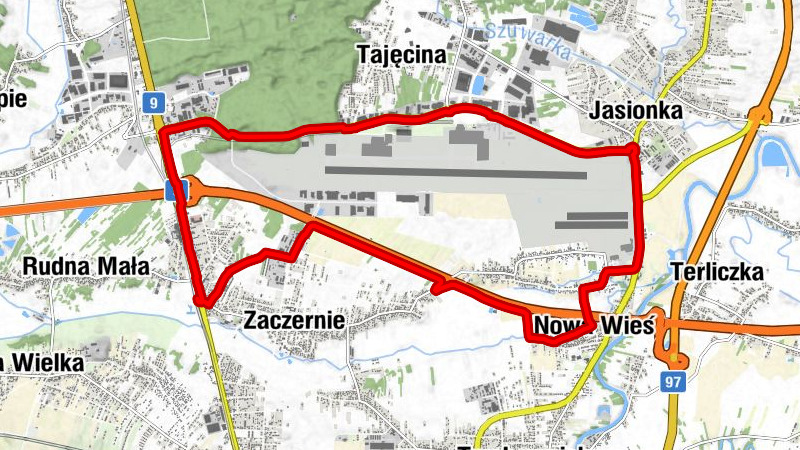 Karczma u Jana - Jasionka - Kaplica pw. Świętego Stanisława Kostki - Nowa Wieś