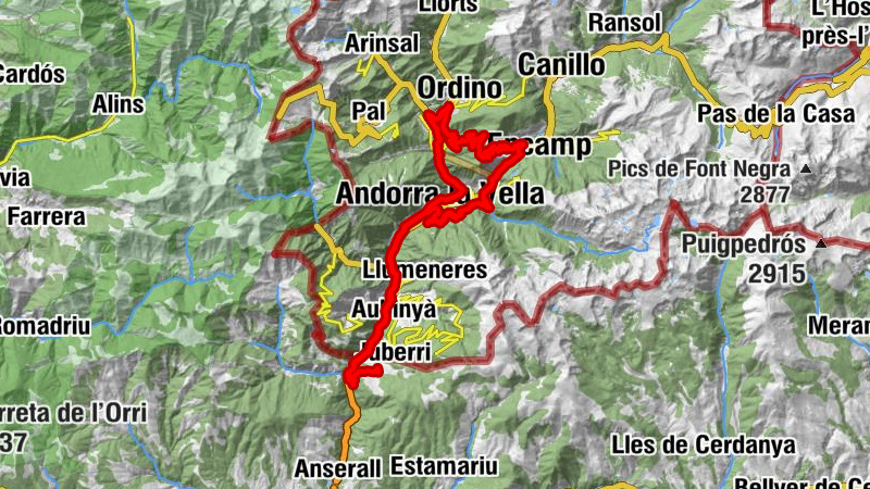 La Era del Julià - Sant Marc i Santa Maria - Sant Romà de Vila - Sant Antoni de la Grella