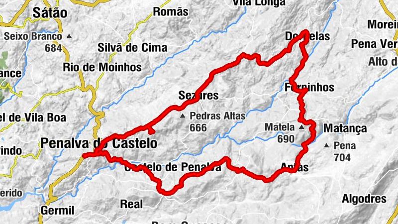 Sangemil - Penalva do Castelo - Santo Ildefonso - Capela de São Tiago de Brilhe