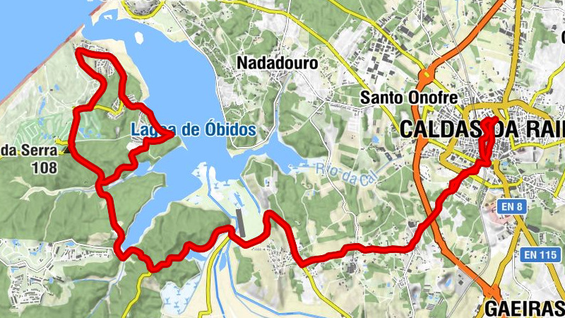 Caldas da Rainha - Salgueirinha - Capela Bairro Senhora da Luz - Cabeço da Serra