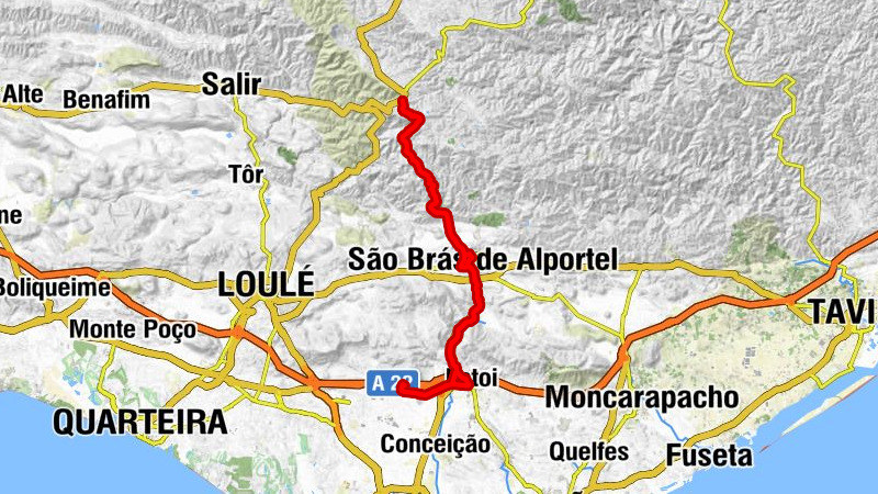 Conceição e Estoi - Coiro da Burra - São Brás de Alportel - Igreja do Alportel