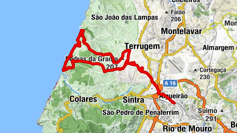 Algueirão-Mem Martins - Pedras da Granja - Capela de São Mamede de Janas