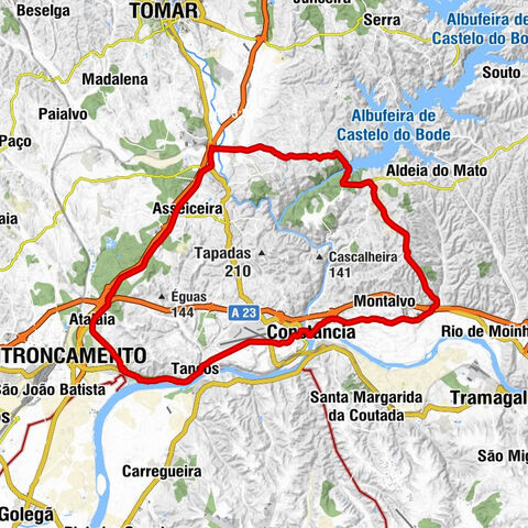 Barquinha - Restaurante Almourol - Igreja Matriz de Tancos - Igreja Matriz da Atalaia