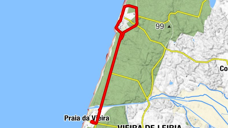 Praia da Vieira - Capela de Pedrogão