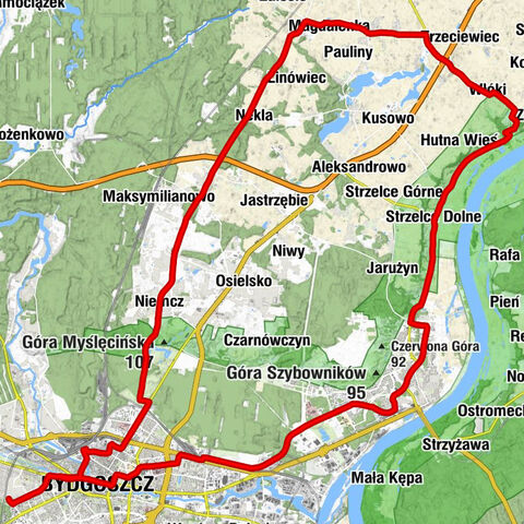 Błonie - Kościół pw. Chrystusa Króla - Kościół pw. Świętego Wawrzyńca - Kościół pw. Podwyższenia Krzyża Świętego