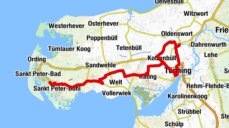 Sankt Peter-Dorf - Buongiorno - Wittendün - Tönning