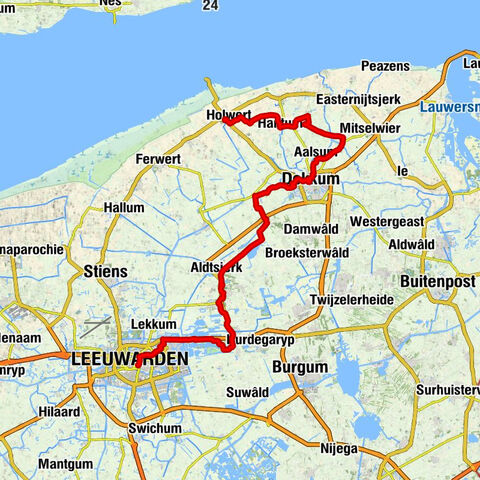 Doopsgezinde Kerk - Gereformeerde Kerk - Sint Bonifatiuskerk - Evangelisch-Lutherse kerk