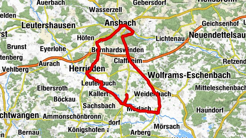 Ansbach - St. Gumbertus - St. Peter und Paul - St. Jobst