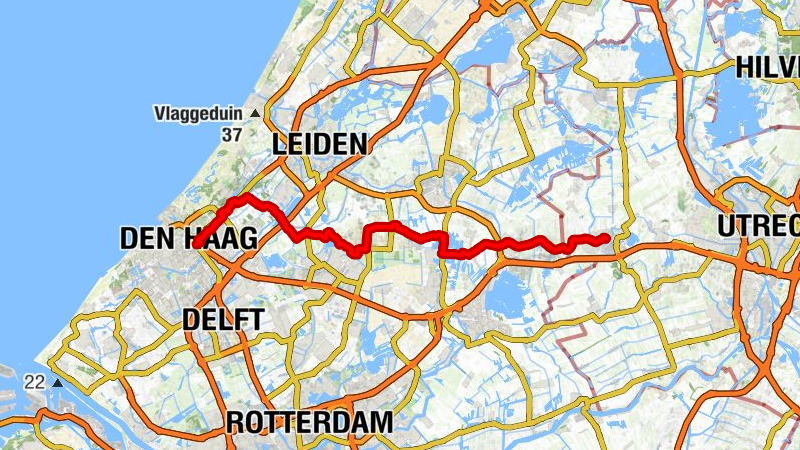 Rijswijk - Dorpskerk - Brugkerk - Woerden