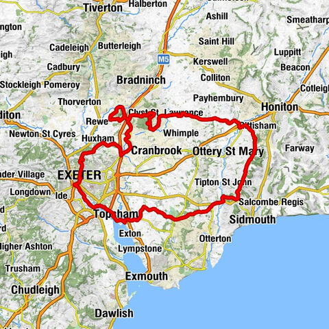 Exeter - Brook Hill - Westgate Hill - St Mary Steps