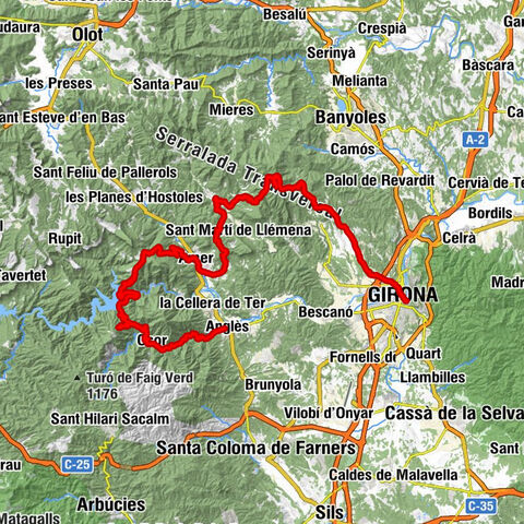 Anglès - Puigsou - Puig Saleta - Girona