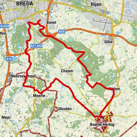 Breda - 't Brabants Eethuys - Laurentiuskerk - Ginneken