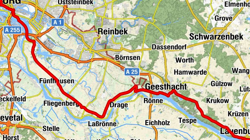Hamburg - Sankt-Johannis-Kapelle - Geesthacht - Maria-Magdalenen-Kirche