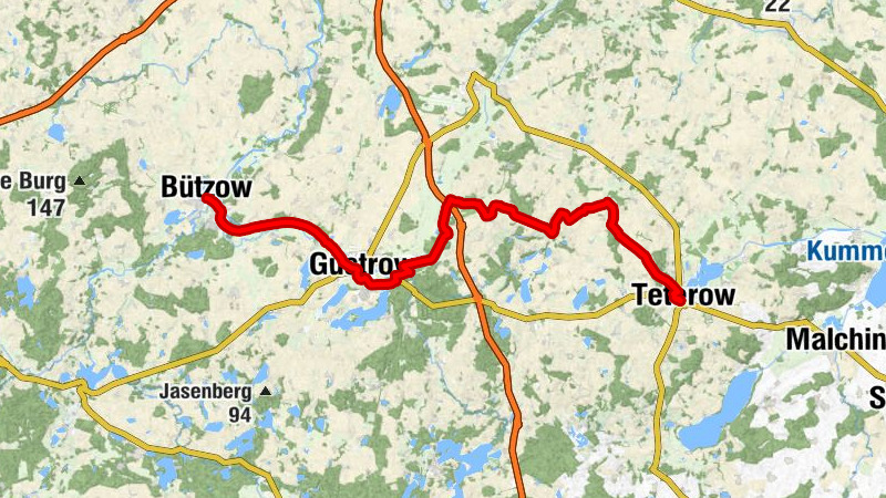 Bützow - Katholische Pfarrkirche St. Antonius von Padua - Güstrow - Teterow