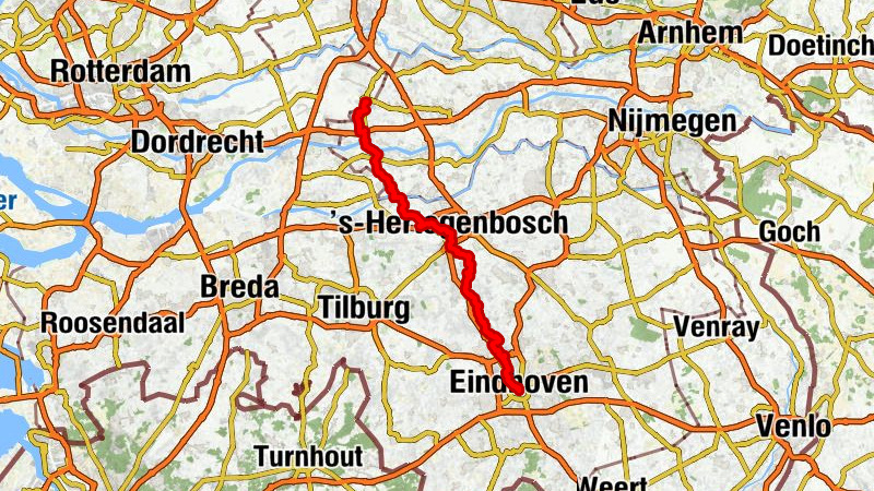Leerdam-Centrum - Kapucijnenkerk - Mariakapel - Eindhoven