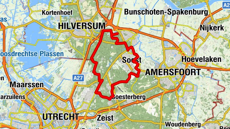 Soest - De Schuilplaats - Petrus en Pauluskerk - Pannenkoekenboerderij De Smickel