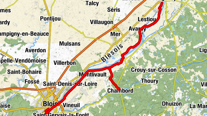 Beaugency - Église Saint-Lubin - Blois - La Croix Nard