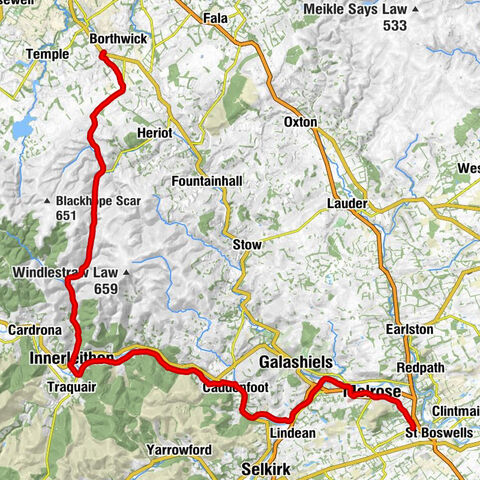 Newtown St Boswells - St Cuthbert's Catholic Church - Caddonfoot Kirk - North Middleton