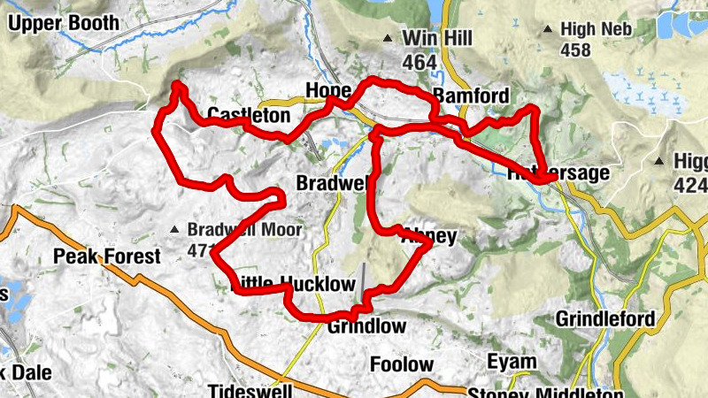 Hathersage - Shatton - Castleton Methodist Church - Saint Peters, Hope