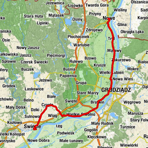 Osiedle 700-lecia - Kościół pw. Najświętszej Maryi Panny Królowej Polski - Kościół pw. Niepokalanego Poczęcia Najświętszej Maryi Panny - Stare Miasto