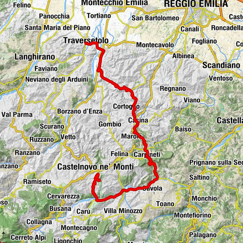 Casa Ramona - Monte Ferri - San Prospero - Rifugio della Pietra