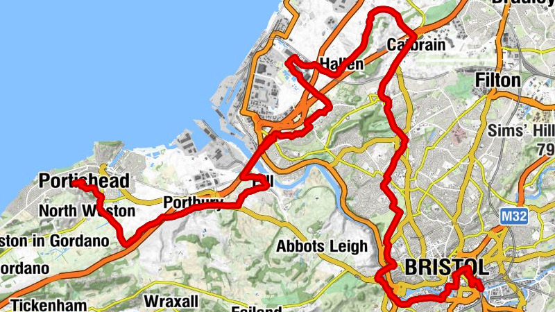 Bristol Temple Meads - St Nicholas - Lawrence Weston Baptist Church - West Hill