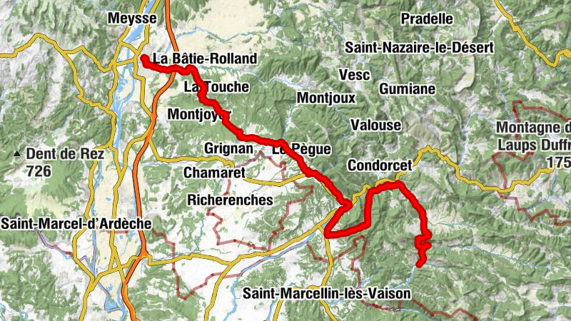 Montélimar - Chapelle Sainte-Agathe - Chapelle Notre-Dame-de-Pitié - Buis-les-Baronnies