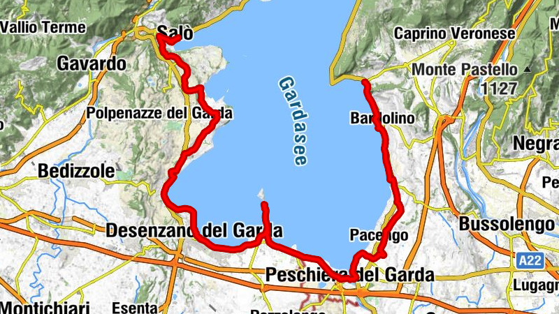 Garda - Chiesa di San Martino - Chiesa di San Bernardo - Salò