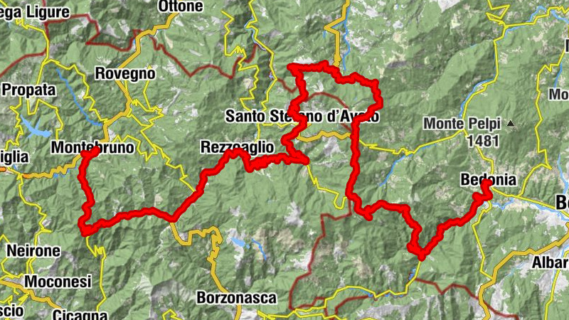 Bedonia - La Bica - lava a pillow - Monte Chiodo - Montebruno