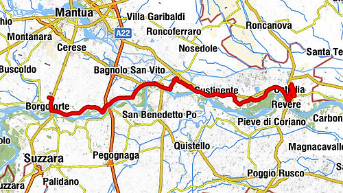 Romanore - Borgoforte - Chiesa di Ostiglia - Ostiglia
