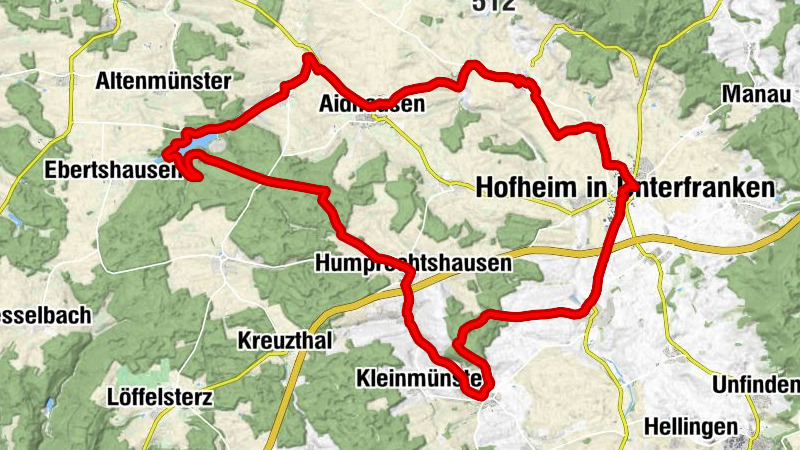 Kreuzkapelle - St. Georg - St. Wendelin - Hofheim in Unterfranken