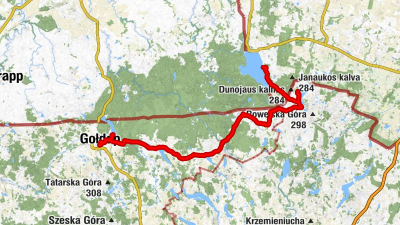 Endorfina - Kościół pw. Świętego Leona i Świętego Bonifacego - Kościół pw. Świętego Andrzeja Boboli - Žirgėnai